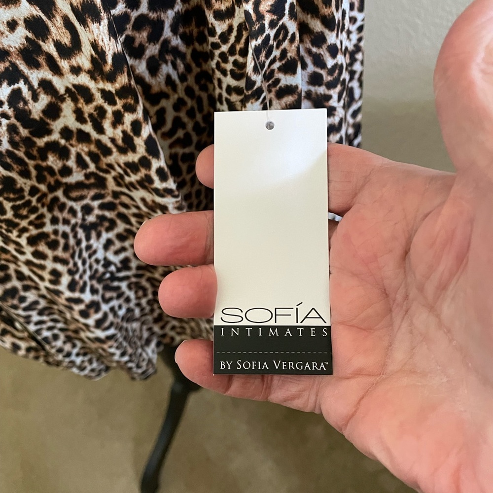 Plus Size Sophia Vergara Animal Print PJ Set NWT Size XL 16-18 - Picture 6 of 14